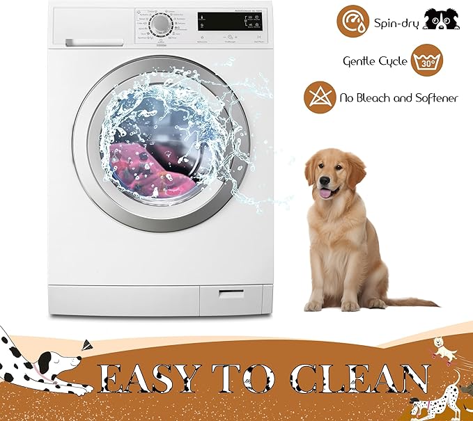 Replacement Dog Bed Covers Elastic Edged Washable Pet Bed Protector - Image 6