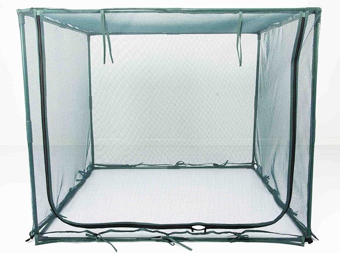 Square 4'x4' Netting Cover 3.3FT Tall Crop Cage Pest Guard Cover - Image 8
