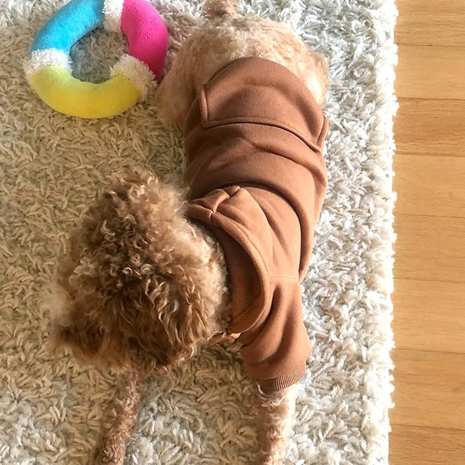 Jecikelon Winter Dog Hoodie Sweatshirts - Image 2