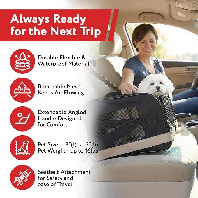 dbest products Pet Smart Cart, Rolling Carrier - Image 5