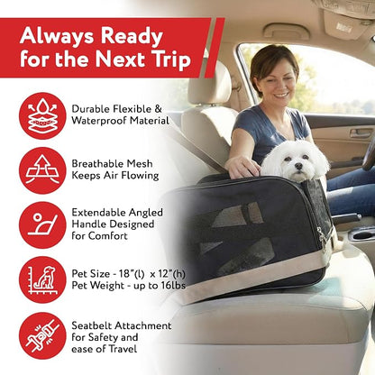 dbest products Pet Smart Cart, Rolling Carrier - Image 5