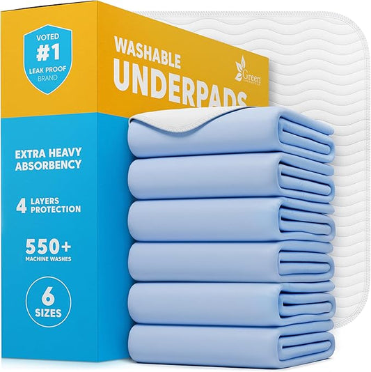 GREEN LIFESTYLE Washable Underpads by GreenLifeStyle