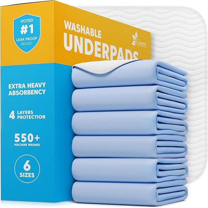 GREEN LIFESTYLE Washable Underpads by GreenLifeStyle