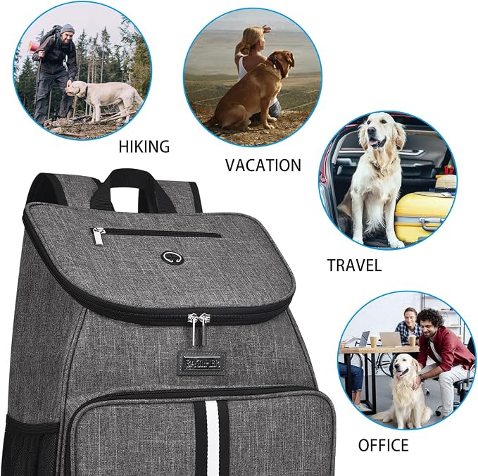 BAGLHER丨Dog Travel Bag, Airline Approved Pet Supplies Backpack, Dog Travel - Image 6