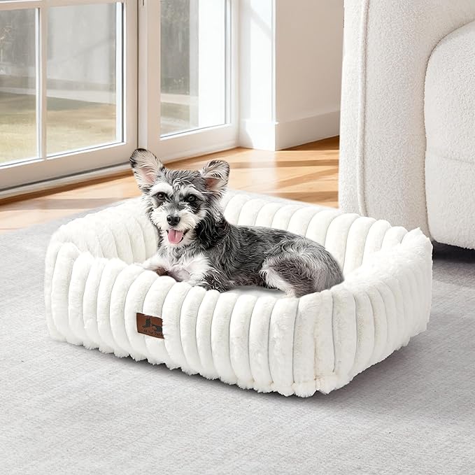Washable Dog Bed for Small Medium Dogs by WARMREST