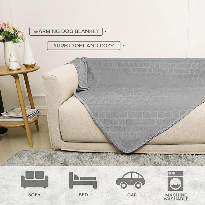 fuguitex Waterproof Dog Blanket Bed Cover Dog Crystal Velvet Moroccan Fuzzy - Image 5