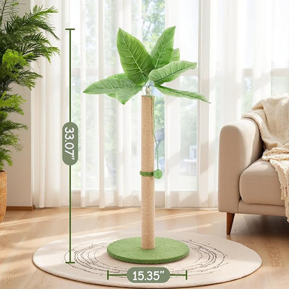 DUMOS Small 33inch Cat Scratching Post - Image 2