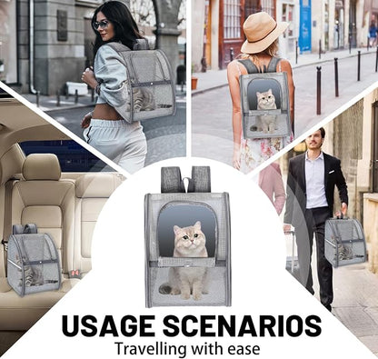 Breathable cat Backpack - Image 6