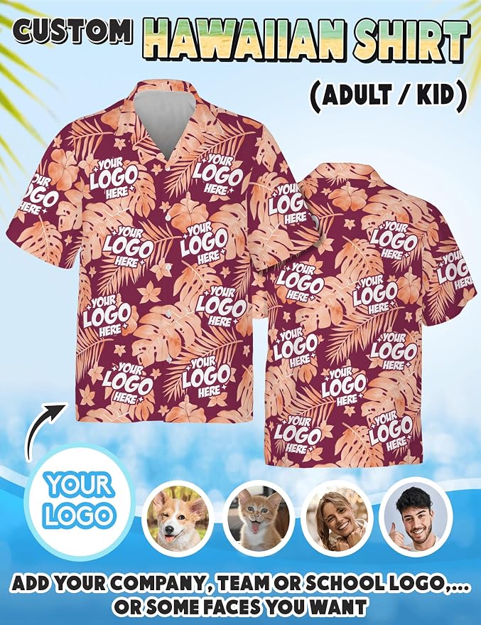 Custom Hawaiian Shirt with Face Photo Picture - Image 4