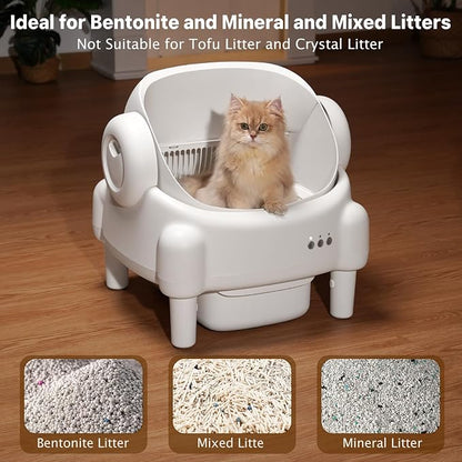 Self Cleaning Litter Box, Open Top Automatic Litter Box - Image 7