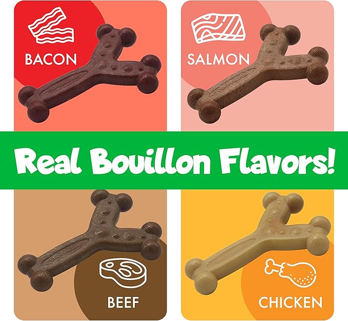 Chew'ems Durable Chew Toys for Small Dogs | Safe, Long-Lasting & Flavorful Chew - Image 6