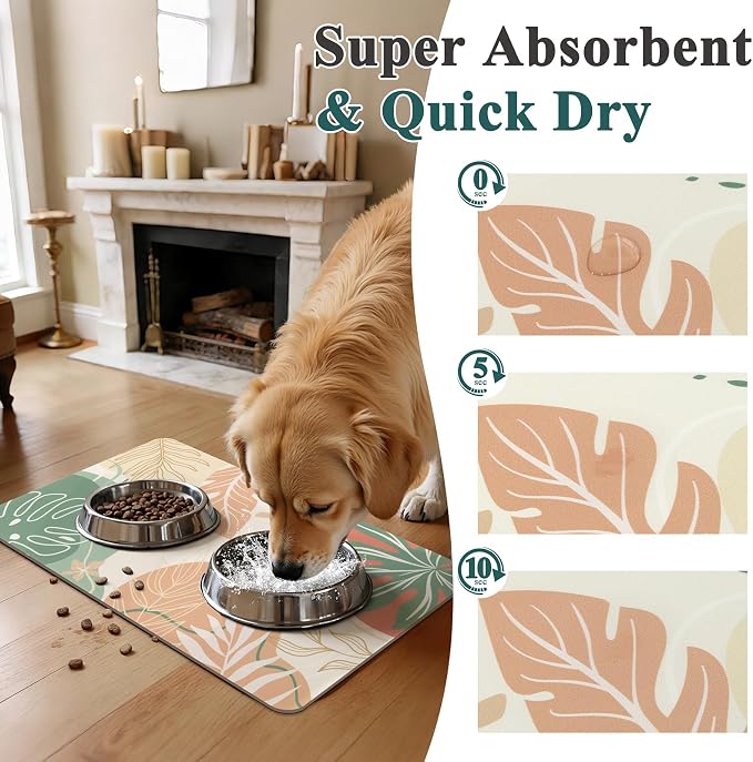 Topotdor Boho Dog Food Mat - Image 2