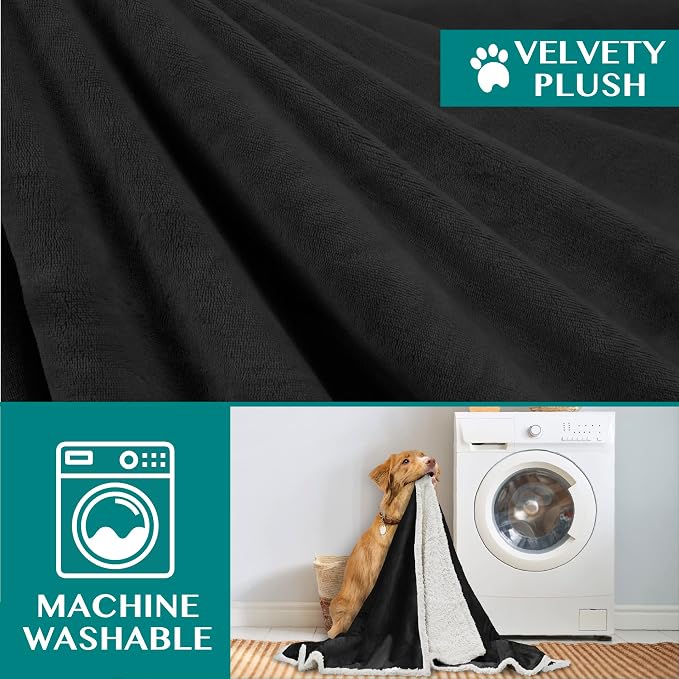 PetAmi Dog Blanket for Medium Large Dogs, Pet Bed Blanket Cat Puppy Kitten - Image 6