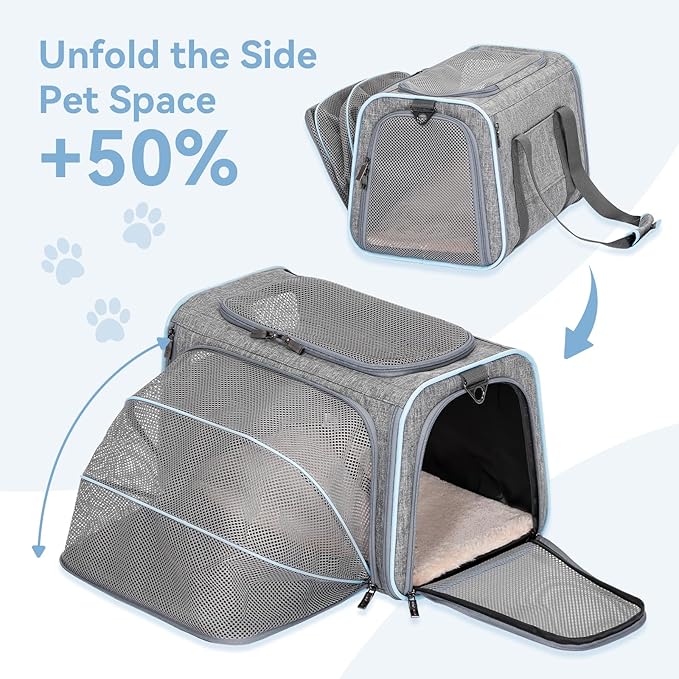 Petsfit Expandable Pet Carrier, - Image 4