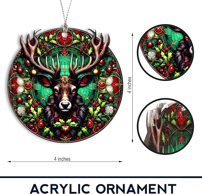 Reindeer Ornament, Reindeer Ornaments - Image 5