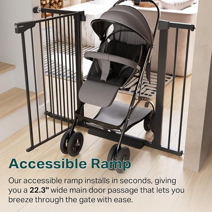 Cumbor 36" Extra Tall Baby Gate - Image 8