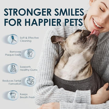 Mooncat Dental Finger Wipes for Dogs & Cats - Image 6