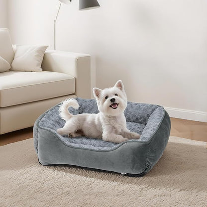JOEJOY Rectangle Dog Bed for Large Medium Small Dogs - Image 6
