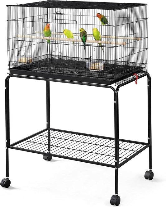 Yaheetech 47-inch Rolling Breeding Flight Bird Cages by Yaheetech