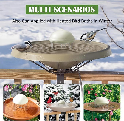 Buzzlett Bird Bath Water Circulator, Water Agitator - Image 6