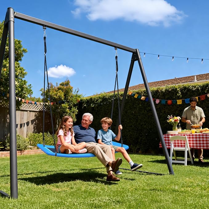 Trekassy 700lb Giant 60" Skycurve Platform Tree Swing - Image 9