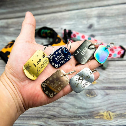 Personalized Dog Tag with 5 Lines of Custom Deep Engraved Durable Stainless - Image 6