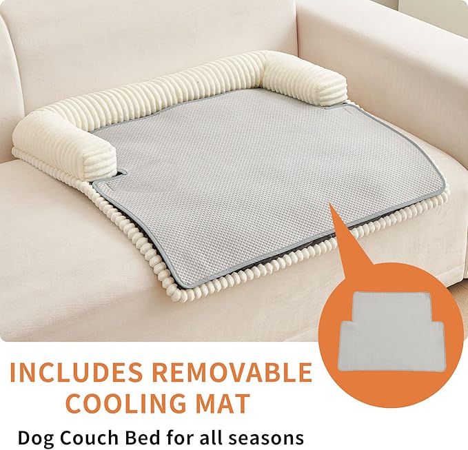 HAOMAIJIA Dog Couch Bed for Large Dogs, Non Slip Pet Couch Covers for Sofa - Image 2