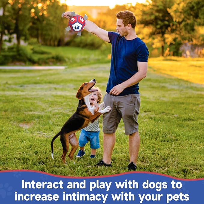 Diman Small Dog Toys Soccer Ball - Image 8