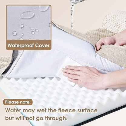 EHEYCIGA Orthopedic Dog Bed Medium Size Dogs, Memory Foam Dog Bed - Image 3