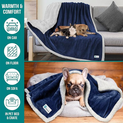 PetAmi Dog Blanket for Small Medium Dogs, Pet Bed Blanket Cat Puppy Kitten - Image 5