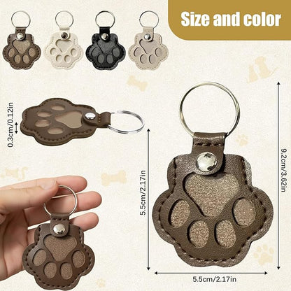 Personalized Dog Hair Keychain Pet Fur Keepsake Pet Memorial Cute Storage - Image 2