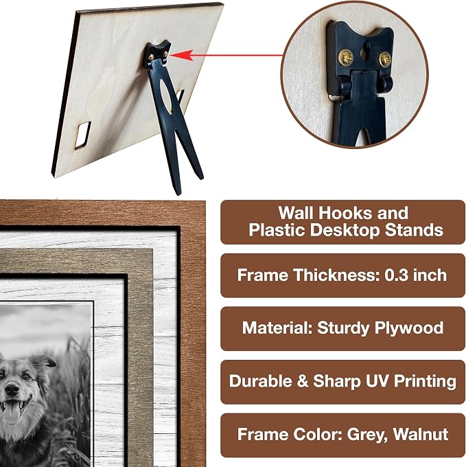 Customized Pet Sympathy Gifts Deceased Pet Picture Frame Losing A Dog Home Wall - Image 5
