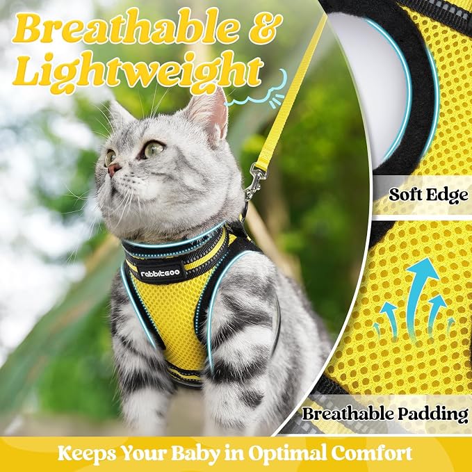 rabbitgoo Cat Harness and Leash Set - Image 5