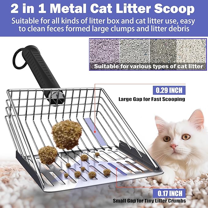Metal Cat Litter Scooper Kit - Image 3