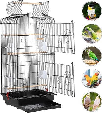 Yaheetech 41-inch Open Top Medium Bird Cages - Image 8