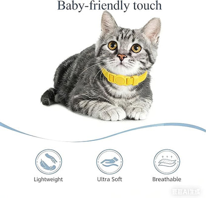 Breakaway Cat Collar with Bell, Safety Buckle Kitten Collar, Elastic Strech - Image 4