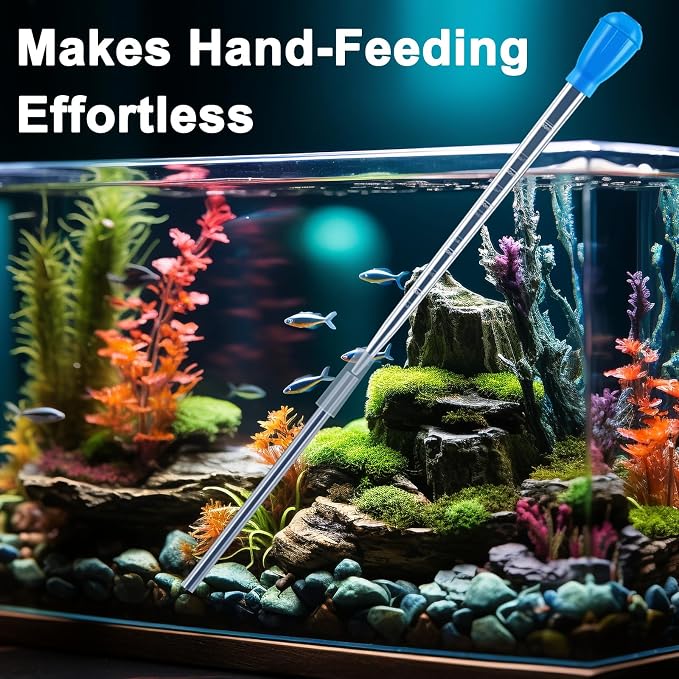 Extra Long Turkey Baster for Aquarium, 27.7 Inch Aquarium Coral Feeder - Image 7