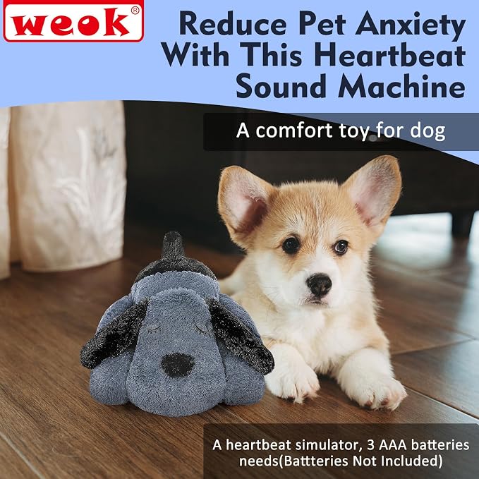 Heartbeat Dog Toy for Puppy- Heartbeat Helps for Dog Anxiety Relief and Calming - Image 6