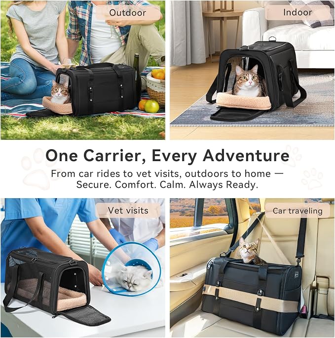 PETSFIT Large Cat Car Carrier - Image 9