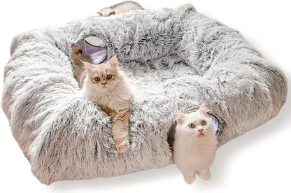 XxingSheep 4 Cave Shuttled XL Cat Tunnel Bed by XxingSheep