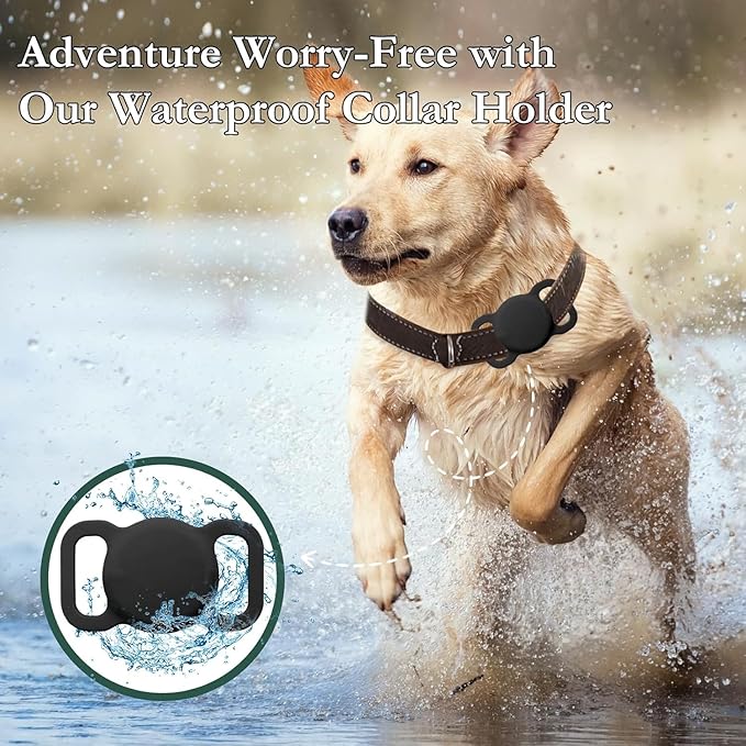 Dog Tracker with Collar Holder, Smart Pet Tracker, MFi Certificated Tracking - Image 3
