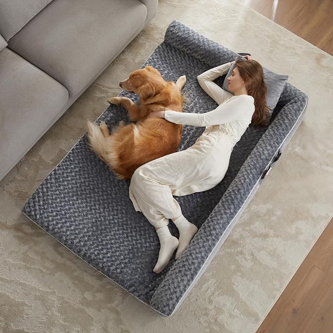 BFPETHOME Orthopedic Dog Beds for Extra Large Dogs, Waterproof Sofa XXL Dog Bed - Image 7