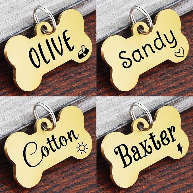 Ultra Joys Custom Personalized Pet ID Tag - Image 3