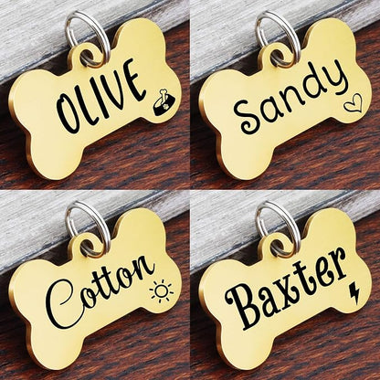 Ultra Joys Custom Personalized Dog ID Tag - Image 3