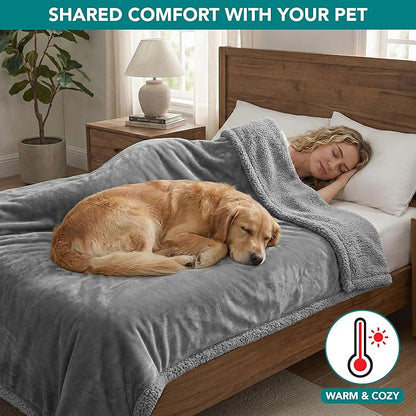 PetAmi Waterproof Dog Blanket for Medium Large XL Dog Puppy Cat Throw for Couch - Image 4