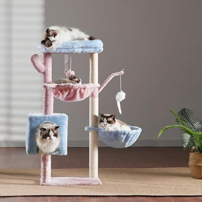 Heybly Cat Tree, 39.4 Inches Tower Condo - Image 9