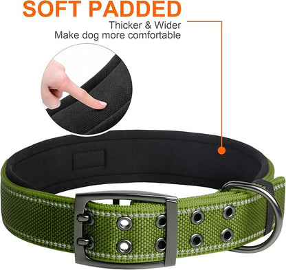 Fida Heavy DutyDog Collar for Large Dogs, Ultra Comfortable Soft Neoprene Padded - Image 3