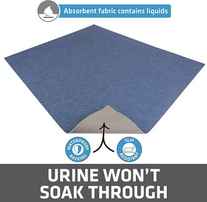 Drymate Cat Litter Box Mat, Litter Trapping Mat, Waterproof, Urine-Proof - Image 3