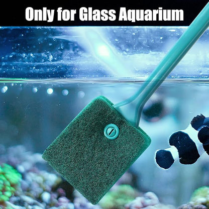 AQUANEAT 3pcs Fish Tank Cleaning Tools, Aquarium Double Sided Sponge Brush - Image 4