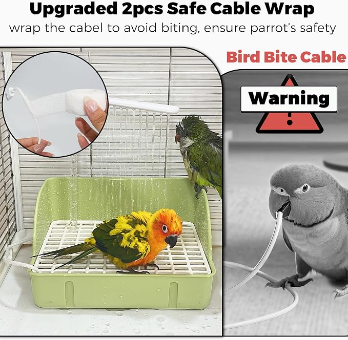 Automatic Parakeet Bird Bath - Image 2